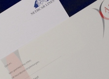 Zakelijk drukwerk, with compliments card, Rotterdam